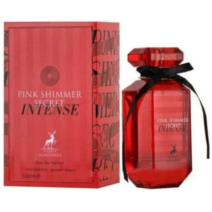 Pink Shimmer Secret Intense by Maison Alhambra - Parfum Arabesc Original Dubai inspirat din Bombshell Intense Victoria'S Secret