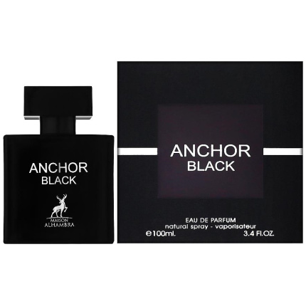 Anchor Black by Maison Alhambra - Parfum Arabesc Original Dubai inspirat din Encre Noir Lalique